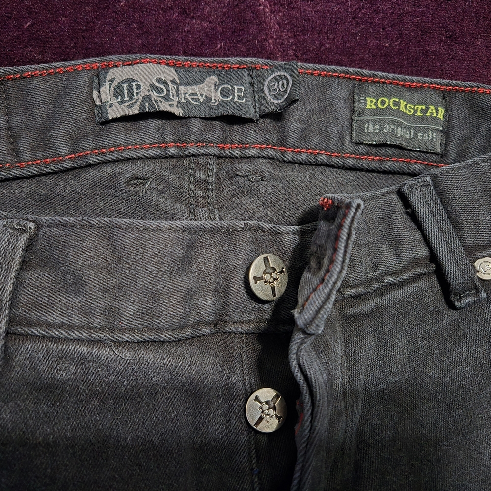 Lip Service Black Rockstar Bootcut Jeans